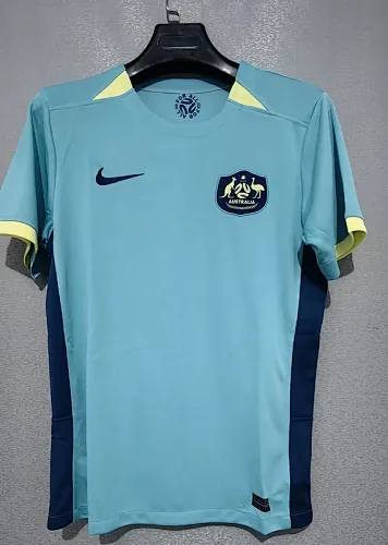 25-26 Blauw voetbalshirt van Australië