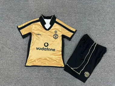 00-01 Manchester United REVERSIBLE kid kit
