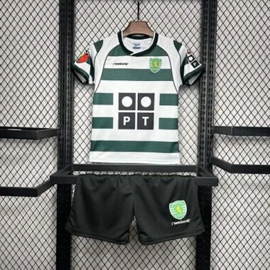 01-03 Sporting Lisbon home retro kid kit