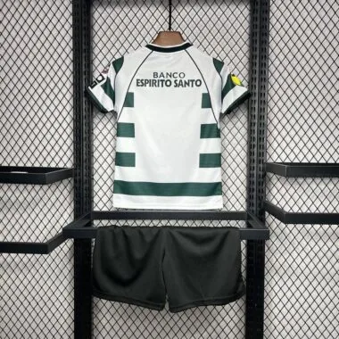 01-03 Sporting Lisbon home retro kid kit