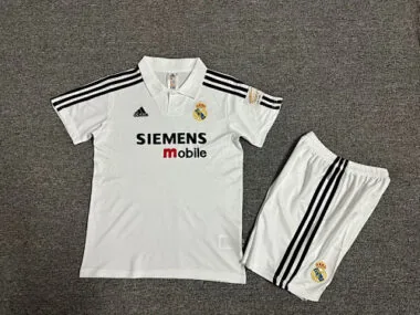 02-03 Real Madrid home retro kid kit