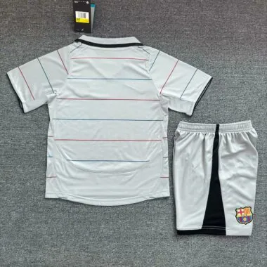 03-04 Barcelona away retro kid kit