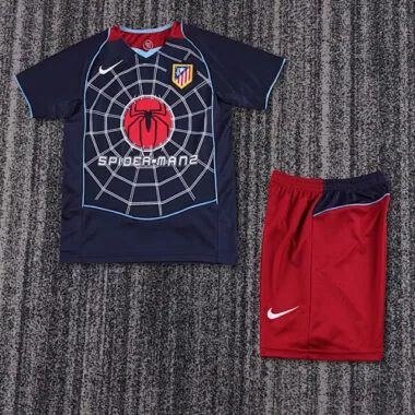 04-05 Atletico Madrid Away retro kid kit