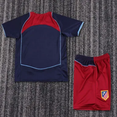 04-05 Atletico Madrid Away retro kid kit