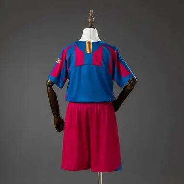 05-06 Barcelona UCL home retro kid kit