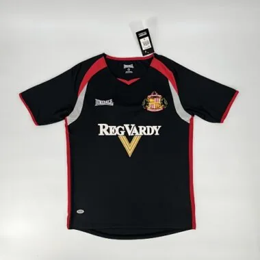 05-06 Maglia retro nera da trasferta del Sunderland