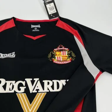 05-06 Sunderland away black retro jersey