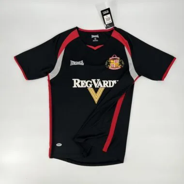 05-06 Sunderland away black retro jersey