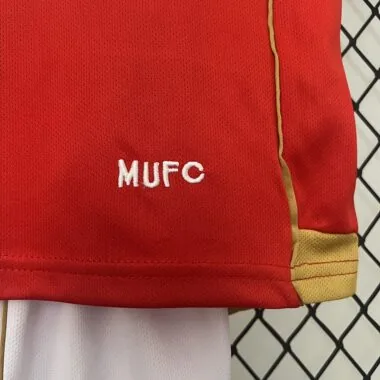 06-07 Manchester United home red retro kid kit