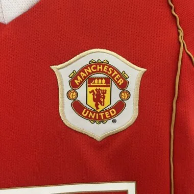 06-07 Manchester United home red retro kid kit