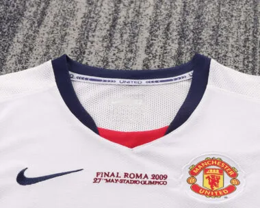 08-09 Manchester United away ucl final kid kit