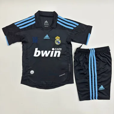 09-10 Real Madrid away retro kid kit