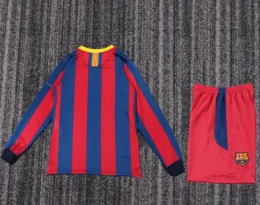 10-11 Barcelona Home Long Sleeve Kid Kit