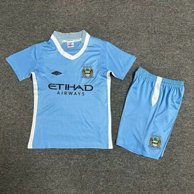 Maillot rétro enfant Manchester City (11-12) pour les matchs à domicile