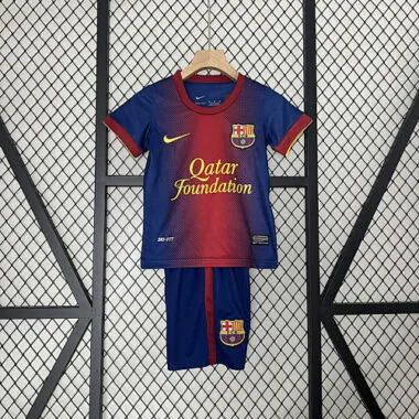 12-13 Barcelona home retro kid kit