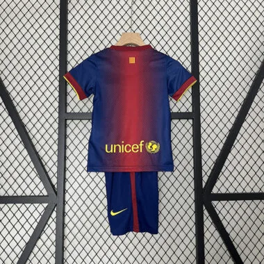 12-13 Barcelona home retro kid kit