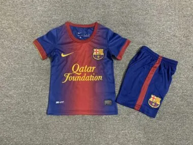12-13 Barcelona home retro kid kit