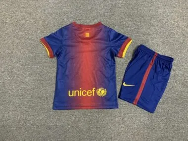 12-13 Barcelona home retro kid kit