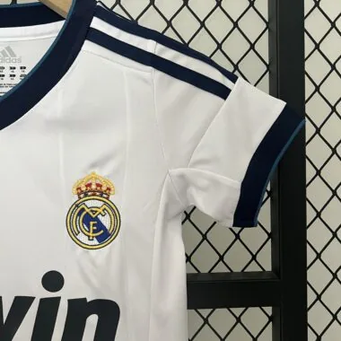 12-13 Real Madrid home retro kid kit