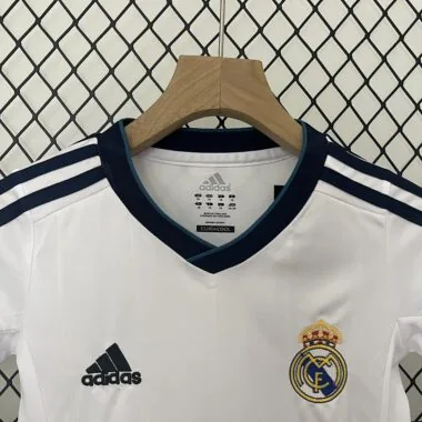 12-13 Real Madrid home retro kid kit