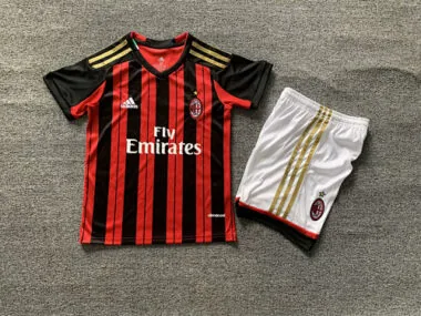 13-14 AC Milan home retro kid kit