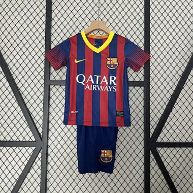 13-14 Barcelona home retro kid kit