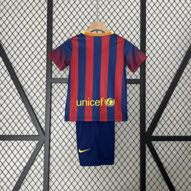 13-14 Barcelona home retro kid kit