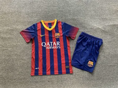 13-14 Barcelona home retro kid kit