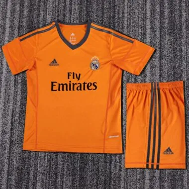 13-14 Real Madrid third away retro kid kit