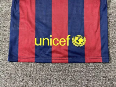 14-15 Barcelona home retro long sleeve kid kit