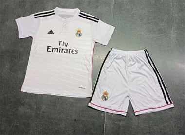 14-15 Real Madrid home retro kid kit