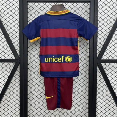 15-16 Barcelona home retro kid kit