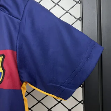 15-16 Barcelona home retro kid kit
