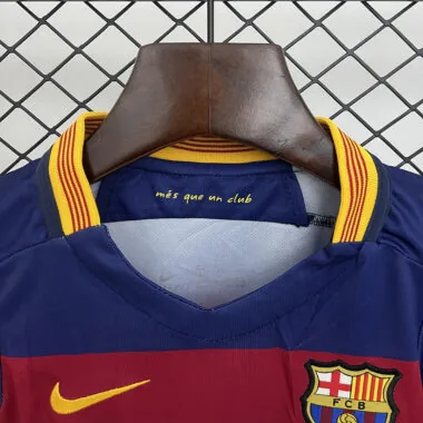 15-16 Barcelona home retro kid kit