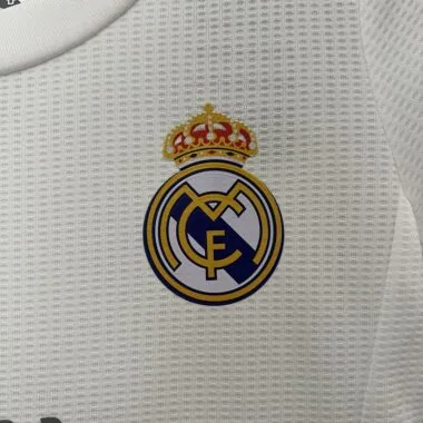 15-16 Real Madrid retro-thuisoutfit voor kinderen