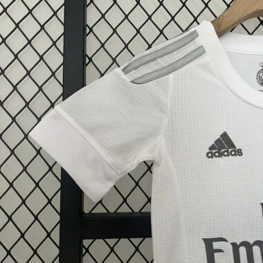 15-16 Real Madrid retro-thuisoutfit voor kinderen