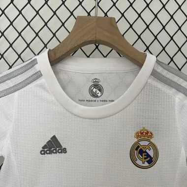 15-16 Real Madrid retro-thuisoutfit voor kinderen
