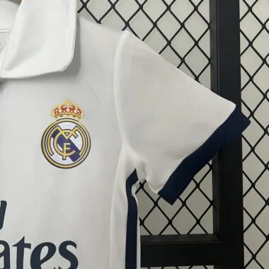 16-17 Real Madrid home retro kid kit