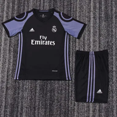 16-17 Real Madrid third away retro kid kit