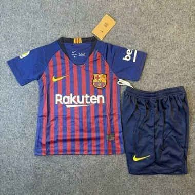 18-19 Barcelona home kid kit