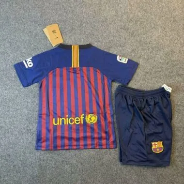 18-19 Barcelona home kid kit