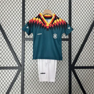 Maillot rétro pour enfant de l'équipe d'Allemagne à l'extérieur, 1994