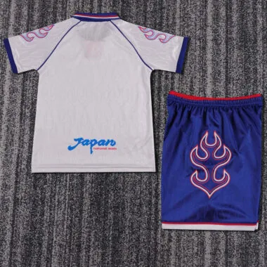 1998 Japan away white retro kid kit