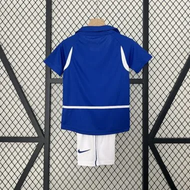 2002 Brazil away retro kid kit