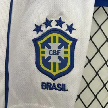 2002 Brazil away retro kid kit