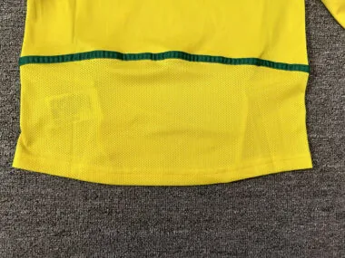 2002 Brazil home retro long sleeve kid kit