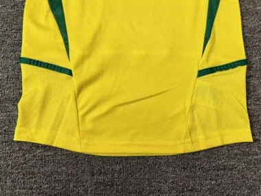 2002 Brazil home retro long sleeve kid kit