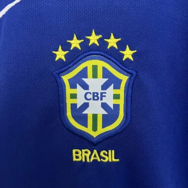 Maillot rétro pour enfant du Brésil (à l'extérieur) 2004
