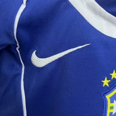 Maillot rétro pour enfant du Brésil (à l'extérieur) 2004