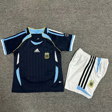 2006 Argentina away retro kid kit